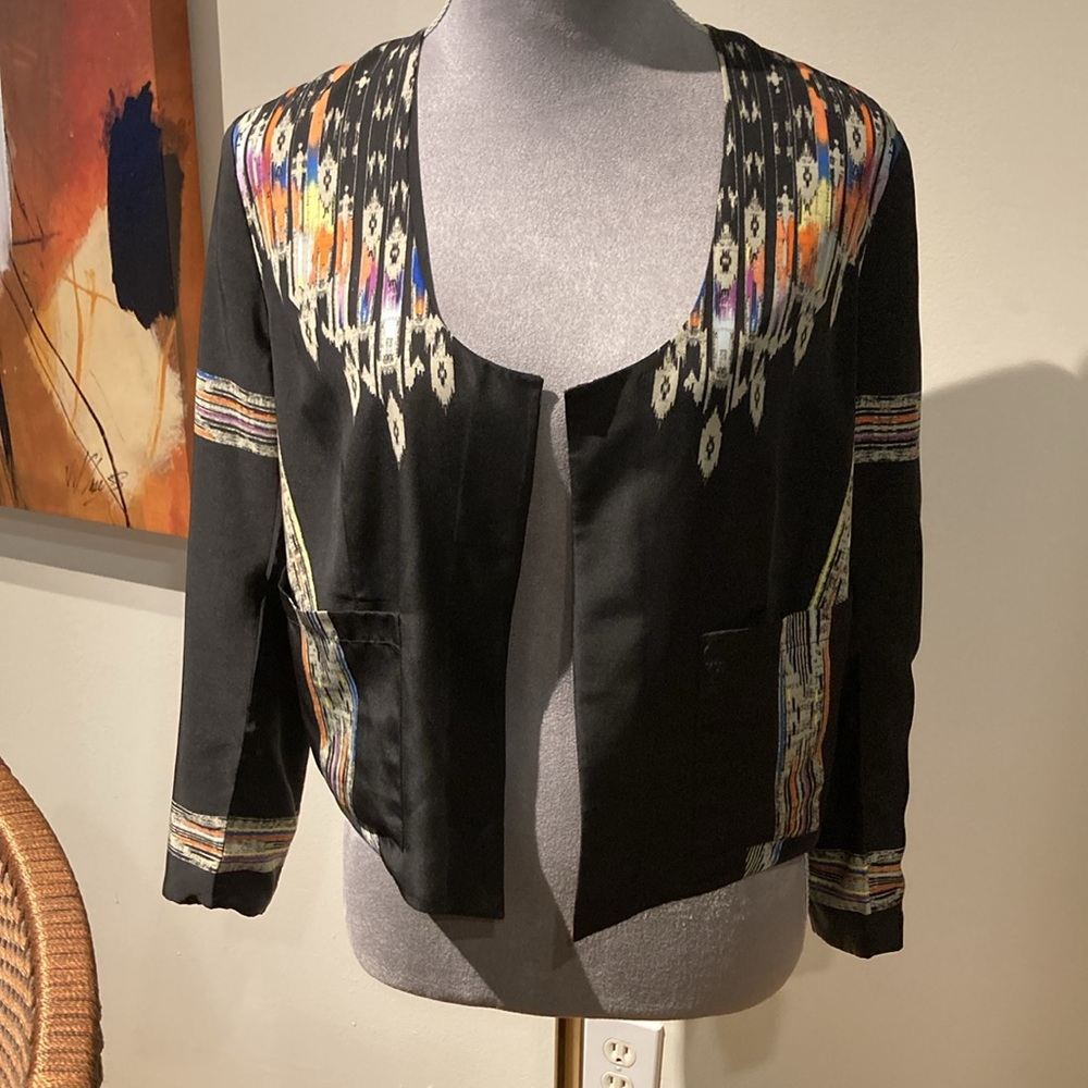 Kenneth Cole Reversible Jacket With Pockets, Size Small